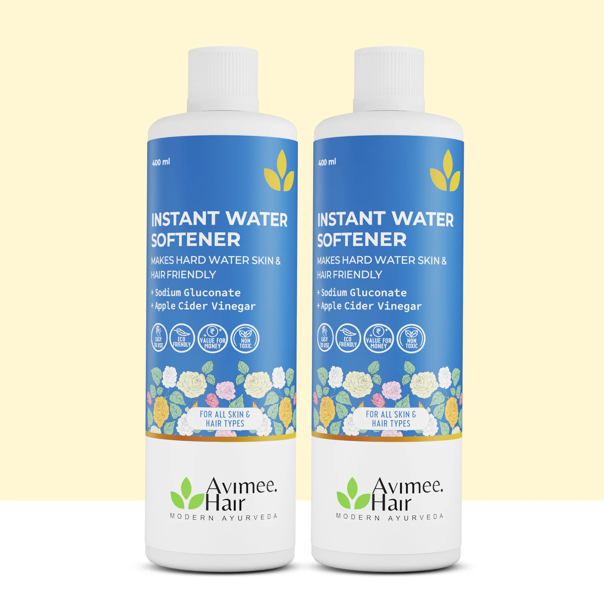 Instant Water Softener for Hair Loss Due to Hard Water Pack Of 2